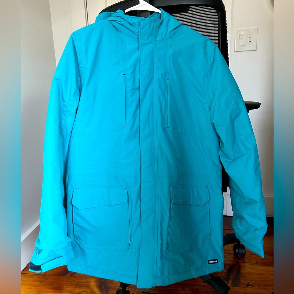 Squall 3 in 1 Waterproof Winter Parka- Algiers Blue, XL 18/20